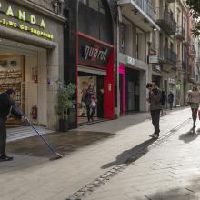 Les commerces viennent d'ouvrir