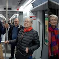 Dans le métro de Barcelone