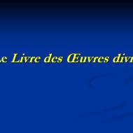 Le Livre des Œuvres divines