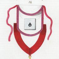Décor du 14° Degré, Tuileur du Frère Gatschet de Bellevaux
