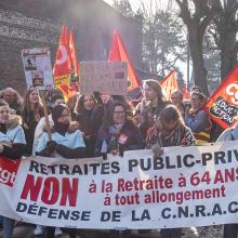 Les jeunes sont dans la rue