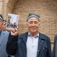 Trois pèlerins Ouzbeks