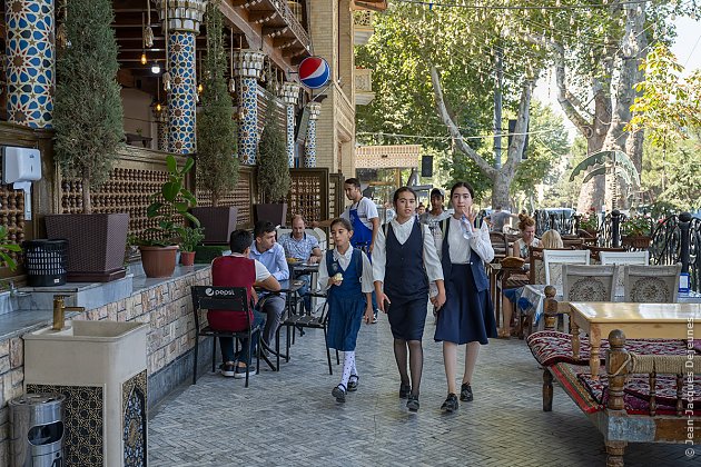 Terrasse d'un restaurant