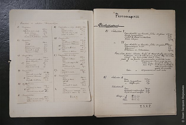 Mode de développement des films Lumière