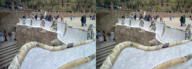 Parc Güell à Barcelone