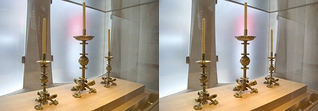 Les candélabres de table de la Sagrada Família