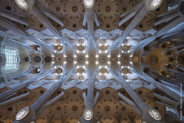 Voûte de la nef centrale