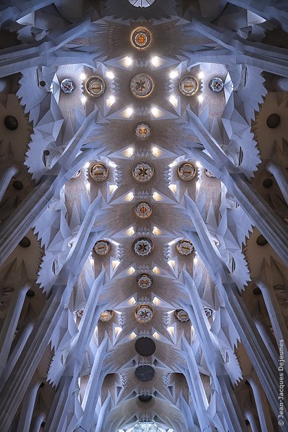 Voûte de la nef centrale