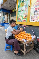 Vendeur d'oranges