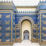 La Porte d'Ishtar de Babylone. Musée de Pergame, Berlin