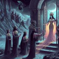 Ishtar descend aux Enfers
