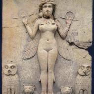 Ereshkigal, Reine de la nuit, Burney relief. British Museum