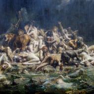 Le Déluge, Léon-François Comerre. Musée des Beaux-Arts de Nantes