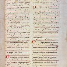 "O aeterne Deus", antienne d'Hildegard von Bingen