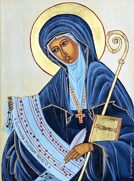 Icône de Hildegard von Bingen