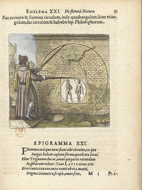 Emblème XXI, Atalanta Fugiens, Michael Maier, 1617