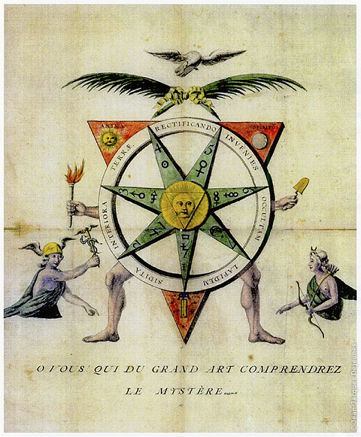 Tableau de loge du grade de Chevalier du Soleil, XVIIIe siècle