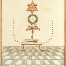Tableau du 27° Degré, Tuileur de la G.L.N.F.
