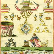 Tableau du 15° Degré, Tuileur de la G.L.N.F.