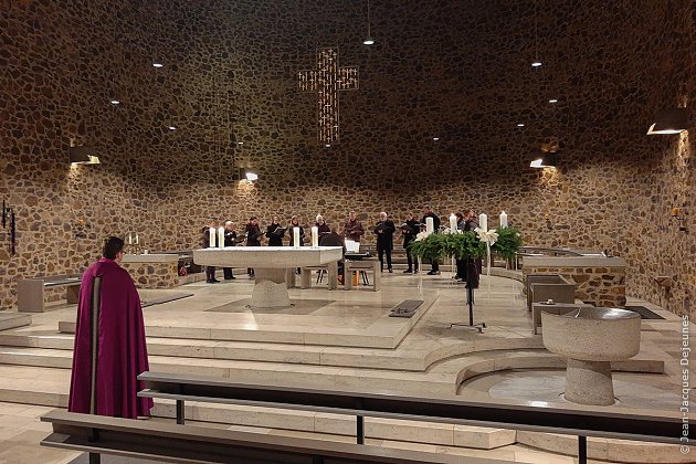 Vêpres au temps de l'Avent en l'église Saint-Martin à Idstein, Allemagne