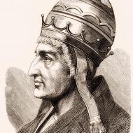 Le pape Innocent III, Subiaco vers 1219