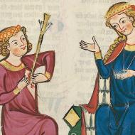 L'amour courtois, codex Manesse