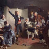 Rouget de Lisle chante La Marseillaise, Isidore Pils, 1849. Musée du Louvre
