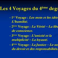 Les 4 Voyages du 4° Degré