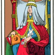 Le Tarot, lame II, La Papesse