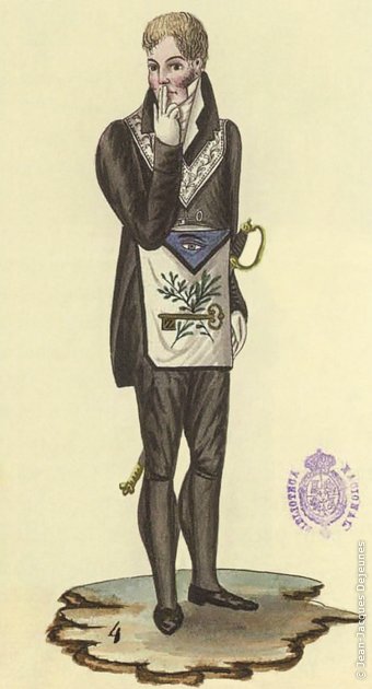 Le Maître Secret et le Signe du Silence. Manuscrit Quesada, 1812