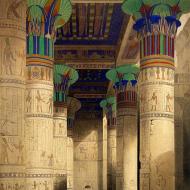 Philæ, hall hypostyle