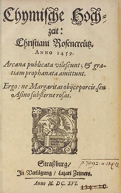 Noces chymiques de Christian Rosencreutz