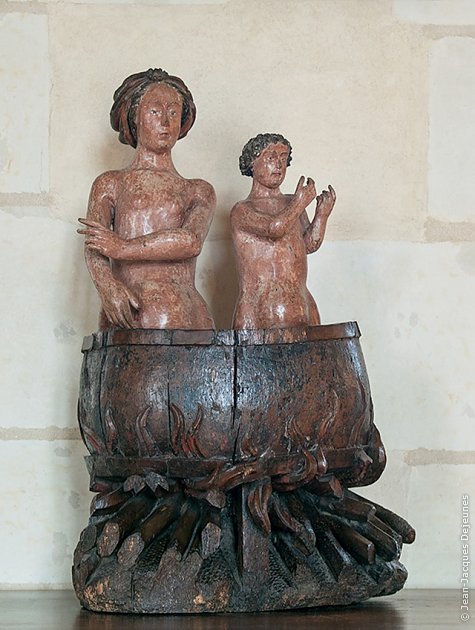 Gabricus et Beya dans l'Athanor, Le Plessis-Bourré