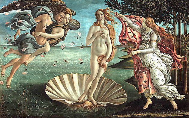 La naissance de Vénus, Sandro Botticelli