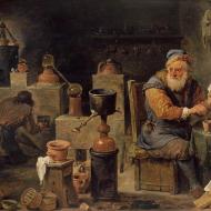 L'alchimiste, David Teniers II, dit le Jeune (1610-1690)