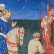Philippe le Bel condamne les Templiers au bûcher le 13 octobre 1307