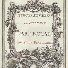 Manuscrit du Chevalier de Beauchaîne, Museum of Fine Arts, Boston
