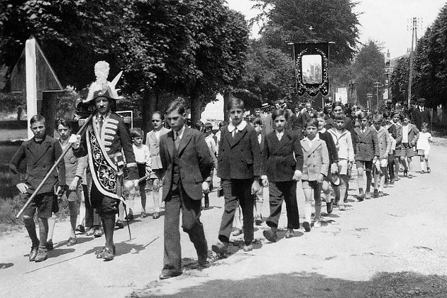 1946 - Retour de la procession des Vertus