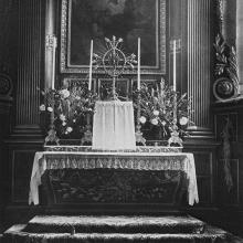 1957 - Fête dela moisson à l'église