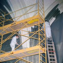 1982 - Travaux de rénovation dans l'église