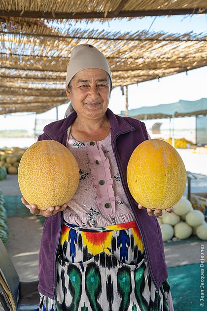 Vendeuse de melons