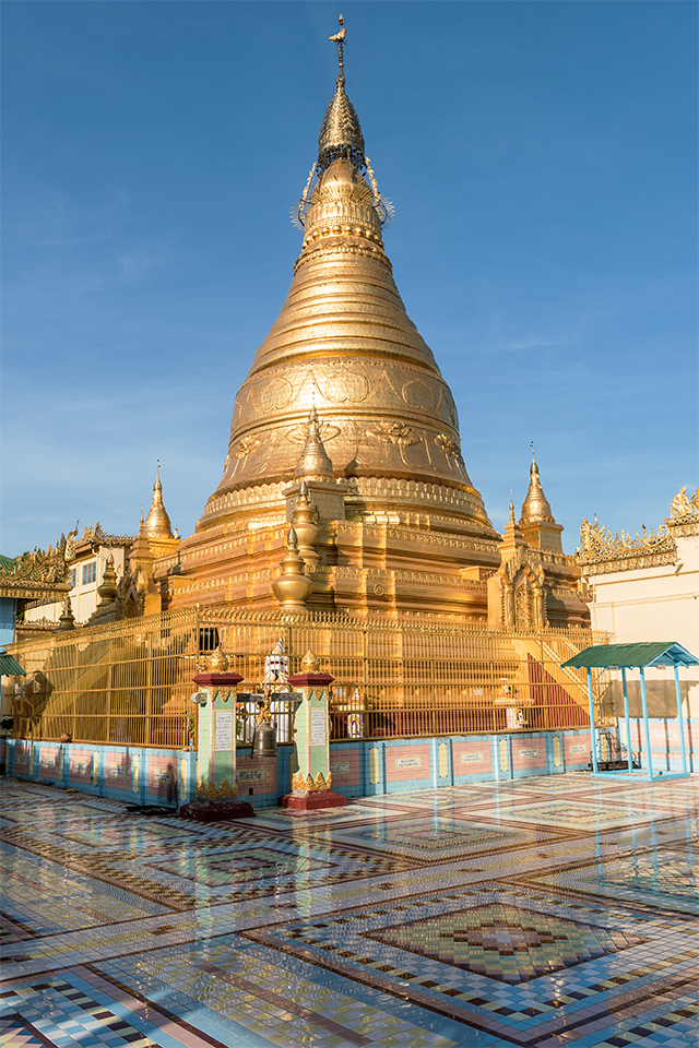 Pagode Soon U Pon Nya Shin. Mandalay, Birmanie